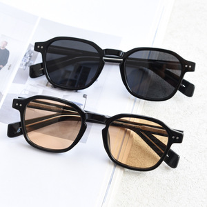 LY2337 Gafas de Sol Redondas de Acetato Polarizadas con Logotipo Personalizado de Diseñador, de Alta Calidad, Clásicas y de Lujo para Mujer y Hombre 2024 - Product Image 1