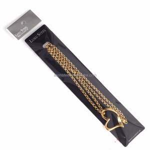 Collar con Colgante de Corazón de Acero Inoxidable Marca Ason, Joyería Dorada/Plateada para Mujer - Product Image 3