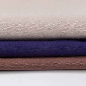 Vintage Plain Weave 8oz Washed Pure Cotton Canvas, Fabric for Pillows, <b>Sofa</b> <b>Covers</b>, Handbags & Shoes, In Stock - Product Image 3