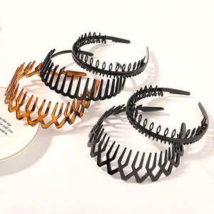 Diademas de Resina Plástica Antideslizantes para Mujer, Estilo Moderno, 14 cm, con Dientes, para Fijar el Cabello, Flequillo Presionado, Cabello Suelto, Venta al por Mayor, JiChao JC20250514 - Product Image 1