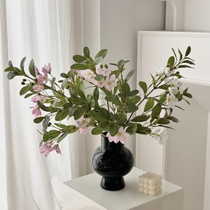 Plantas Verdes Simuladas, Flores Artificiales, <span class=keywords><strong>Myrtus</strong></span> Chino, Ikebana, Plantas Decorativas de Hojas, Materiales Florales, Decoración del Hogar - Product Image 1