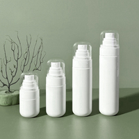 50ml 80ml Skincare Packaging Set Botella de bomba de loción sin aire con Edición de recarga y tarro de crema PP Fabricantes de botellas cosméticas