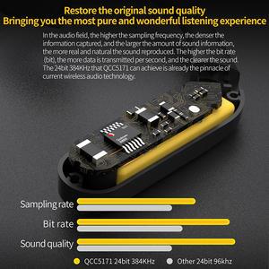 سماعات أذن لاسلكية KZ AZ20 TWS BT5.3 QCC5171 خطاف أذن هجين من CVC مع تحكم ذكي - Product Image 4