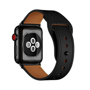 Hot Sale Wristband 38mm 40mm 42mm 44 mm Genuine Leather Luxury Watch Band Strap For i Apple Watch Series 5 4 3 Iwatch Bands - Product Image 1