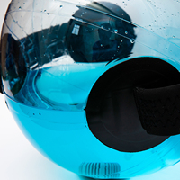 Ballon d'eau gonflable transparent en PVC pour entraînement de fitness et musculation aquatique