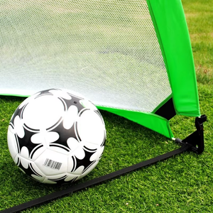 <span class=keywords><strong>But</strong></span> <span class=keywords><strong>de</strong></span> football portable <span class=keywords><strong>officiel</strong></span> pour l'entraînement en extérieur, pliable, avec matériaux en cuir et PU - Product Image 5