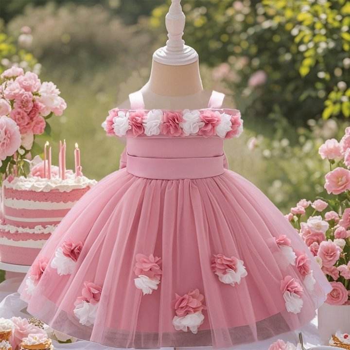 Baby Girl Dresses Month Old Wedding Outfit MQATZ Baby Girl