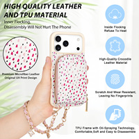 Étui de téléphone personnalisé pour iPhone 13 en cuir microfibre, personnalisable, luxueux, avec fermeture magnétique et design floral imprimé UV