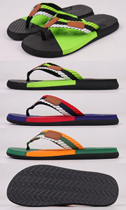 남성용 BreezeStep 야외 플립 플롭 샌들 해변 또는 겨울용 경량 미끄럼 방지 통기성 슬라이드 신발 - Product Image 5