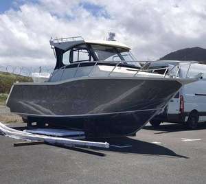 Bateau de pêche hors-bord en aluminium de 22,5 pieds, personnalisable pour la pêche familiale et professionnelle, yacht de luxe, <span class=keywords><strong>patrouille</strong></span> sportive, <span class=keywords><strong>7</strong></span> personnes - Product Image 1