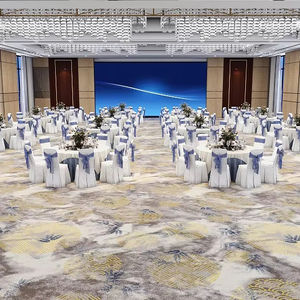 سجاد فاخر من الحائط إلى الحائط بنقشة صينية، سجاد نايلون 100% سهل التنظيف، سجاد تجاري لقاعات الحفلات - Product Image 1