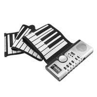 Paisen Professional Wholesale Music Folding Roll up Keyboard Piano Midi 61 Keys Toy Electronic Organ for Sale