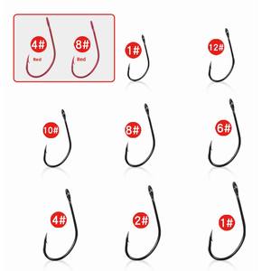 Anzuelos <span class=keywords><strong>de</strong></span> Pesca Individuales Profesionales <span class=keywords><strong>de</strong></span> Acero con Alto Contenido <span class=keywords><strong>de</strong></span> Carbono, Estilo Coreano, con <span class=keywords><strong>Ojo</strong></span> Grande y Púas, para Trucha <span class=keywords><strong>de</strong></span> Arroyo, Playa, Agua Dulce Pequeña - Product Image 2