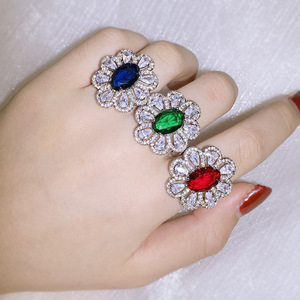 Joyería de piedras preciosas a granel 925 anillos de plata esterlina anillos de pareja plata s925 anillos de boda y compromiso para mujer - Product Image 2