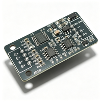 Amplificador de Señal de Celda de Carga RS485 Modbus TTL AD, Transmisor de Pesaje Digital DC12-24V con PCB para PLC Industrial