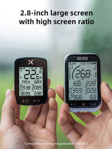 Velocímetro GPS Recargable XOSS G3 para Bicicleta de Carretera, Resistente al Agua IPX7, Sensor Inalámbrico, Pantalla LCD de 1.8'', Computadora Digital para Ciclistas, Compatible con Strava - Product Image 4