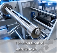 Machine d'emballage horizontale à flux continu pour économie d'espace, machine d'emballage Flow Pack, prix de la machine d'emballage pour pain plat, structure compacte