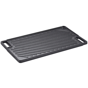 Plancha de Hierro Fundido Antiadherente de 9.7"x16.7" con Asas, Utensilio de Cocina Familiar, Placa Superior Plana, Envío Gratis, Stock al por Mayor en el Extranjero - Product Image 1