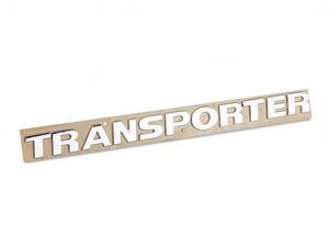 Autocollant en plastique ABS chromé, autocollant avec inscription TRANSPORTER pour Transporter T5 T6 - Product Image 5