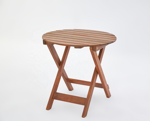 Mesa Redonda Simple para Macetas, Diseño Moderno, Plegable, Portátil, Mesa Auxiliar para Exteriores, Mesa de Centro, Mesa Lateral - Product Image 2
