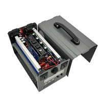 Boîtier vide pour station d'alimentation portable 1000W, boîtier de générateur solaire avec entrée 12V/24V et sortie AC 1000W pour camping en extérieur et usage domestique