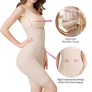 S-SHAPER popo kaldırma yüksek bel şort karın kontrol külot Fajas De Mujer vücut şekillendirici kolombiyalı Shapewear Bodysuit
