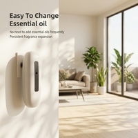 Diffuseur de parfum mural connecté via application, 200 ml, pour la maison, à deux liquides, sans eau, électrique, SPA, toilettes, hôtel, logo personnalisé, OEM
