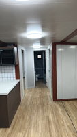 Maisons conteneurs économiques, extensibles, respirantes, certifiées ISO 9001, 20 pieds, 40 pieds, mobiles, modulaires, en panneaux sandwich, appartement, mini-maison