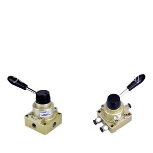 Vanne manuelle pneumatique Hv200b, port 1/4 po, type air, vanne de commande d'inversion - Product Image 1