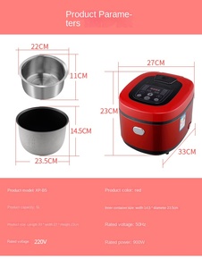Portable Multi-Functional Electric <b>Rice</b> <b>Cooker</b> New Arrival Home Appliance for Cooking & Steaming Low Sugar for Car & RV Kitchen - Product Image 2