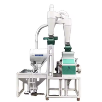 Machine à moudre le maïs entièrement automatique, ligne de production de farine de maïs, équipement de mouture de farine au meilleur prix