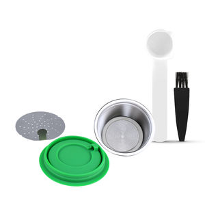 Paniers filtrants réutilisables en acier inoxydable pour Nescafé pour les dosettes de café rechargeables Genius s Plus, cadeau d'affaires - Product Image 2