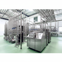Productielijn voor kokosmelkverwerking, apparatuur voor het extraheren van kokosroom, warmtewisselaar SUS304/SUS316, automatisch, 1000-10000L/u