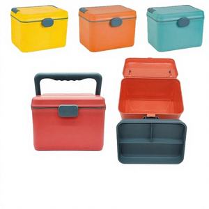 CASAMAX WL AO-9076 Scatola Portaoggetti Multifunzione Multicolore Stile Europeo con Maniglia - Dimensioni Precise, Prodotta in Cina 21x15x14cm - Product Image 1