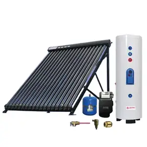 Venda quente 50L 100L 150L 200L 300L 450L 500L Aquecedor Solar de Água Quente Kit