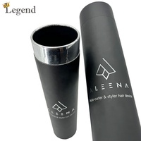 Caja de Regalo Cilíndrica de Cartón de Lujo para Botellas de Vino, Tubo de Papel, Impresión de Logotipo Personalizado, Diseño y Tamaño a Medida