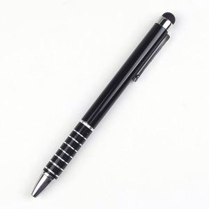 Stylo publicitaire 2-en-1 en aluminium, bille et gel, personnalisable, de marque Creative - Product Image 3