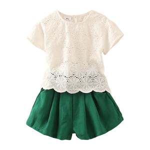 Ropa Infantil Tailandesa: Camisetas con Estampado de Transferencia, Pantalones de Algodón con Diseño de Globo para Niñas, Traje Flotante Infantil - Product Image 1