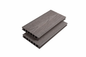Dễ dàng cài đặt co-đùn <span class=keywords><strong>WPC</strong></span> decking 3D dập nổi hạt gỗ sàn không thấm nước ngăn chặn đám cháy cho vườn sàn lát - Product Image 5