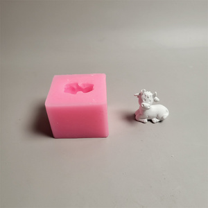 Handmade <b>Resin</b> Casting <b>Molds</b> for DIY Decorative Ornaments Ins Style Silicone Cow <b>Molds</b> W0328 - Product Image 1
