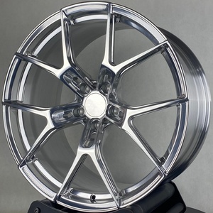 Rines de Auto Forjados en Cromo Pulido y Cepillado, en Oferta, 5*112 5*120 5*114.3 5*130 para Mustang, Audi A3 Rs3 A4 Rs5 Sq8, Tesla - Product Image 3