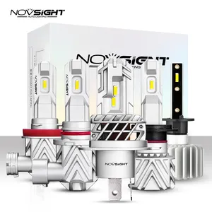 Novsight大功率20W 5000LM毫米h1 h13 h7 9004 9005 9006 H11 9007汽车发光二极管灯摩托车灯泡h4发光二极管前照灯