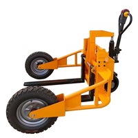 Chariot élévateur tout-terrain entièrement électrique 1 tonne 2 tonnes Chariot élévateur à palettes Muduo GL-0166 Garantie 1 an