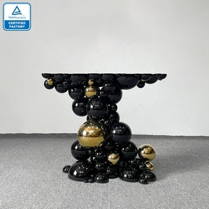 Factory Outlet High Quality Modern Luxury Hotel Villa Mansion <b>Entry</b> Entrance Way <b>Console</b> <b>Table</b> DV-NEWTON-01-bocas - Product Image 1