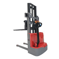 Worui Kleiner Vollelektrischer 1-Tonnen-2-Tonnen-Automatik-Gabelstapler mit Blei-Säure-Batterie, Polyurethan-Reifen und Hydraulischer Hubfunktion
