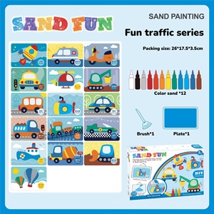 All'ingrosso Kit di <span class=keywords><strong>pittura</strong></span> a sabbia fai da te Set di <span class=keywords><strong>colori</strong></span> fatti a mano <span class=keywords><strong>pittura</strong></span> a sabbia per bambini - Product Image 3