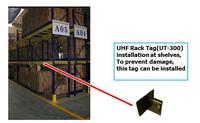 Lecteur RFID UHF pour entrepôt, interface BT/WiFi, protocole ISO18000-6C, distance de lecture de 1 à 2 m pour les étiquettes de rayonnage, suivi logistique