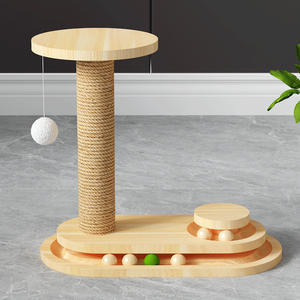 Katı ahşap kedi Scratcher & tırmanıcı-pikap oyuncak ile yerden tasarruf tasarımı, <span class=keywords><strong>Pet</strong></span> güvenli kedi mobilya - Product Image 6