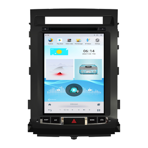 Autoradio avec écran tactile de 12,1 pouces pour <span class=keywords><strong>Toyota</strong></span> LC200 2008-2015, unité principale Android, autoradio avec CarPlay sans fil, Android Auto, navigation - Product Image 1