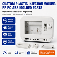 Services de moulage par injection plastique, pièces moulées sur mesure OEM ODM en PP, polycarbonate, PC, ABS pour composants industriels